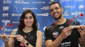 مصطفى عسل يتربع على عرش التصنيف العالمي للإسكواش.. وفرج في الوصافة