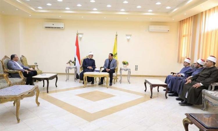 مفتي الجمهورية يؤكد على المكانة المحورية لمحافظة شمال سيناء مفتي الجمهورية يؤكد على المكانة المحورية لمحافظة شمال سيناء