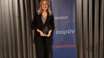 ملاك البابا تحصد جائزة ” Inspiration Award ” لمنطقة أوروبا والشرق الأوسط وإفريقيا