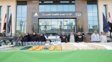 مليار و200 مليون جنيه.. الداخلية تضبط باقي عناصر عصابة الحشيش الصناعي
