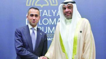 ممثل ولي العهد بحث المستجدات… مع وزراء خارجية وشخصيات