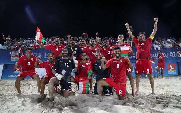 منتخب عمان الشاطئي يتقدم مركزين في التصنيف العالمي منتخب عمان الشاطئي يتقدم مركزين في التصنيف العالمي
