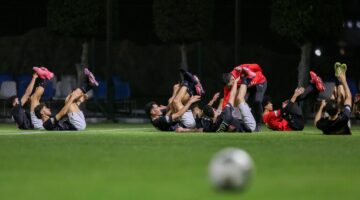 منتخب مصر تحت 20 سنة يتدرب بالإسماعيلية استعدادا لسيراليون