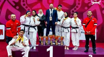 منتخب مصر للناشئين والناشئات في الجودو يتصدر البطولة العربية بـ10 ميداليات