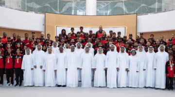 منصور بن محمد: نجاح اللجنة الأولمبية يعكس رقي المجتمع الإماراتي