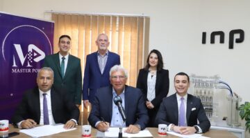 منظمة AFRIkA VEREIN الألمانية وINP EGYPT و MASTER POINT يوقعون عقد تنظيم المعرض و المؤتمر الدولي الثالث للهيدروجين في أفريقيا