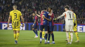 موعد مباراة بروسيا دورتموند وبرشلونة في دوري أبطال أوروبا