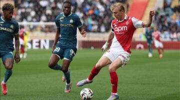 موناكو ينتزع وصافة الدوري الفرنسي من مارسيليا