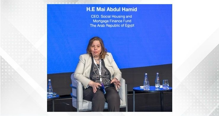 مي عبدالحميد: توفير 758 ألف وحدة لـ 3 ملايين مستفيد مي عبدالحميد: توفير 758 ألف وحدة لـ 3 ملايين مستفيد