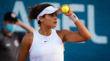 ميار شريف تودع بطولة مدريد للأساتذة للتنس من الدور الأول