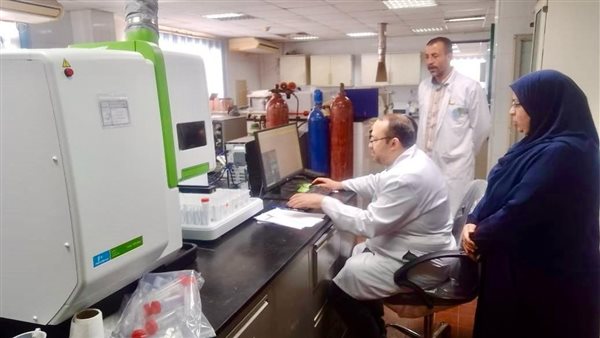 مياه الفيوم تدعم قطاع المعامل بأحدث أجهزة الكشف عن المعادن الثقيلة مياه الفيوم تدعم قطاع المعامل بأحدث أجهزة الكشف عن المعادن الثقيلة