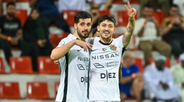 نتيجة مباراة شباب الأهلي ضد الوحدة في الدوري الإماراتي.. الفرسان يتعثرون