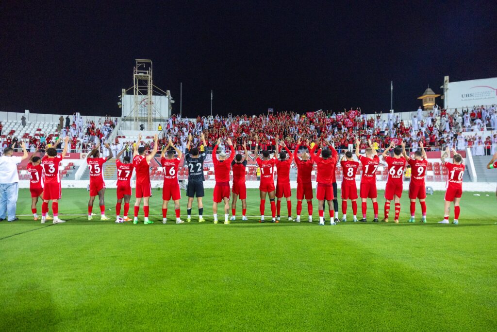 نتيجة مباراة شباب الأهلي ضد خورفكان في الدوري الإماراتي.. اللقب يقترب من الفرسان نتيجة مباراة شباب الأهلي ضد خورفكان في الدوري الإماراتي.. اللقب يقترب من الفرسان
