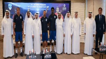 نجوم الكرة البرتغالية يواجهون مواهب الإمارات في مباراة استعراضية