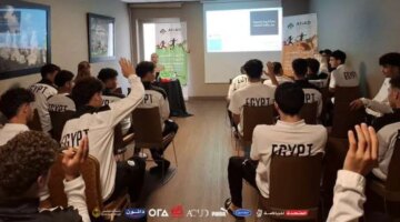 ورشة توعية لمنتخب الناشئين حول المنشطات قبل مباراته ضد أنجولا في كأس أمم أفريقيا
