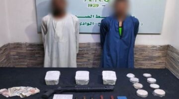 إحباط محاولة عنصرين إجراميين جلب مخدرات بقيمة 2 مليون جنيه