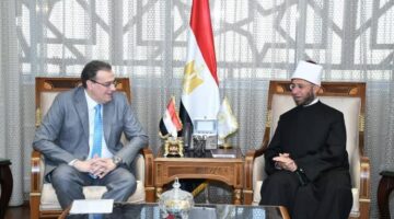 وزير الأوقاف يستقبل رئيس الجهاز المركزي للتنظيم والإدارة