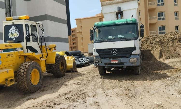 وزير الإسكان يتابع أعمال تنفيذ الوحدات السكنية بمشروع "ديارنا" بمدينة دمياط وزير الإسكان يتابع أعمال تنفيذ الوحدات السكنية بمشروع "ديارنا" بمدينة دمياط