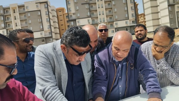 وزير الإسكان يتابع أعمال تنفيذ الوحدات السكنية بمشروع ديارنا بدمياط الجديدة وزير الإسكان يتابع أعمال تنفيذ الوحدات السكنية بمشروع ديارنا بدمياط الجديدة