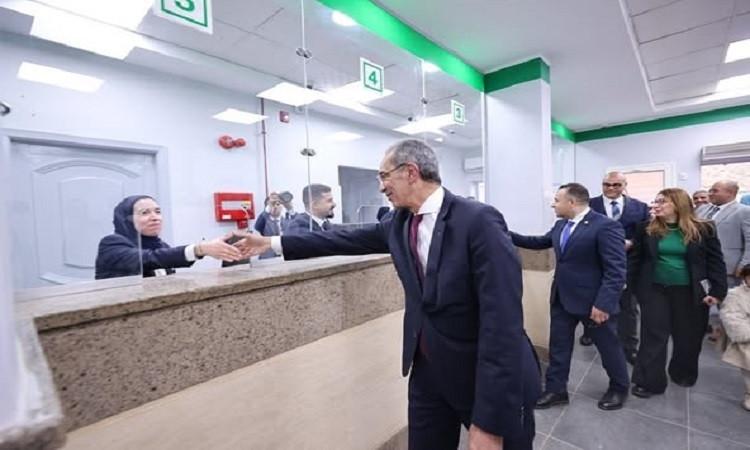 وزير الاتصالات ومحافظ القليوبية يفتتحان مكتبي بريد كفر شكر وأبو جمعة وزير الاتصالات ومحافظ القليوبية يفتتحان مكتبي بريد كفر شكر وأبو جمعة