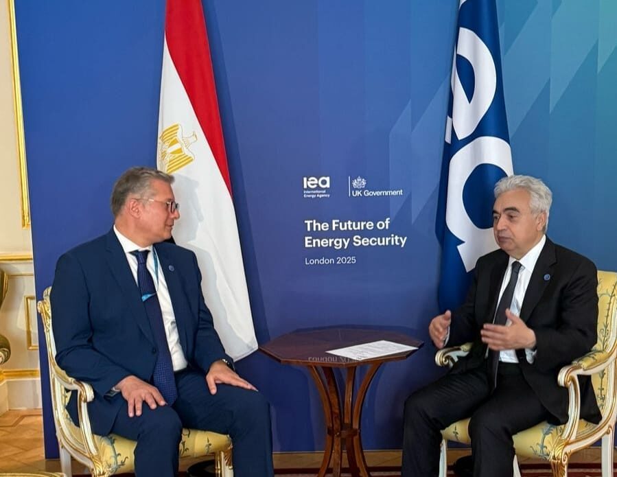 وزير البترول يبحث مع المدير التنفيذي لوكالة الطاقة الدولية تعزيز التعاون المشرك وزير البترول يبحث مع المدير التنفيذي لوكالة الطاقة الدولية تعزيز التعاون المشرك