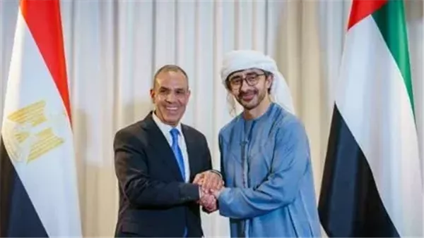 وزير الخارجية الإماراتي يؤكد عمق العلاقات بين بلاده ومصر وزير الخارجية الإماراتي يؤكد عمق العلاقات بين بلاده ومصر