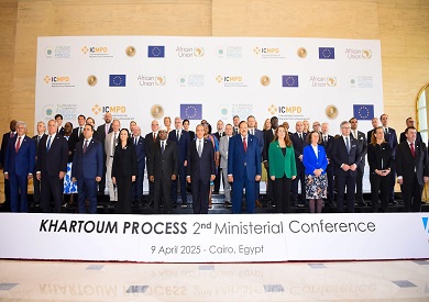 وزير الخارجية: التعامل مع ظاهرة الهجرة يجب أن يستند إلى رؤية ومقاربة شاملة وزير الخارجية: التعامل مع ظاهرة الهجرة يجب أن يستند إلى رؤية ومقاربة شاملة