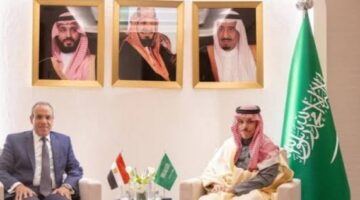 وزير الخارجية السعودي يستقبل نظيره المصرى ويعقدان اجتماع لجنة المتابعة والتشاور السياسي على المستوى الوزاري