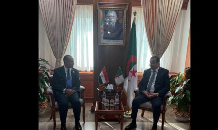 وزير الخارجية يلتقي بوزير الدولة الجزائري للطاقة والمناجم والطاقات المتجددة