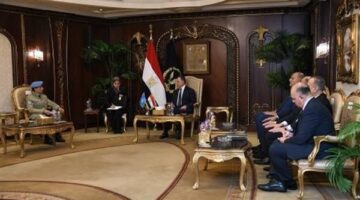 وزير الداخلية يستقبل المُستشار الشُرطي لمنظمة الأمم المُتحدة