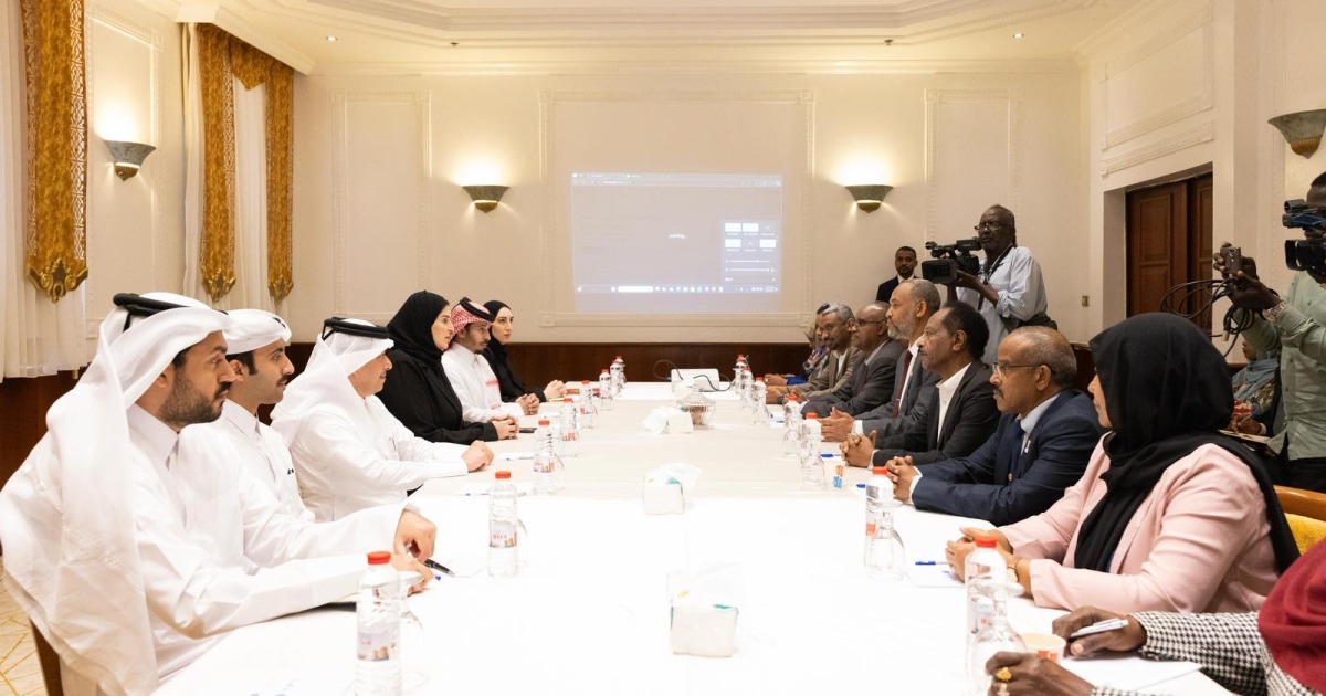 وزير الدولة للتعاون الدولي تجتمع مع وزير الصحة السوداني وزير الدولة للتعاون الدولي تجتمع مع وزير الصحة السوداني