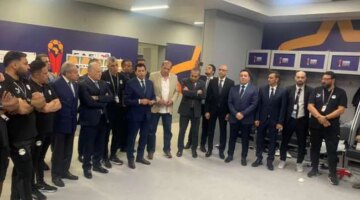 وزير الرياضة وأبو ريدة يهنئان منتخب الشباب بالفوز على جنوب أفريقيا