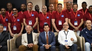 وزير الرياضة يشهد ختام دورة للأكاديمية الإفريقية لكرة اليد للمدربين الدوليين