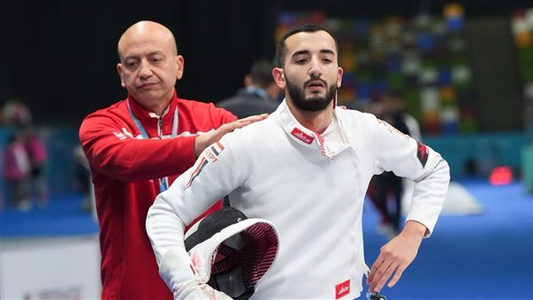 وزير الشباب يهنئ محمود السيد بعد تتويجه بذهبية سيف المبارزة ببطولة العالم للناشئين وزير الشباب يهنئ محمود السيد بعد تتويجه بذهبية سيف المبارزة ببطولة العالم للناشئين