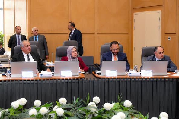 وزيرا الكهرباء والبيئة يبحثان سبل العمل المشترك والتعاون في قضايا البيئة والطاقات المتجددة وزيرا الكهرباء والبيئة يبحثان سبل العمل المشترك والتعاون في قضايا البيئة والطاقات المتجددة