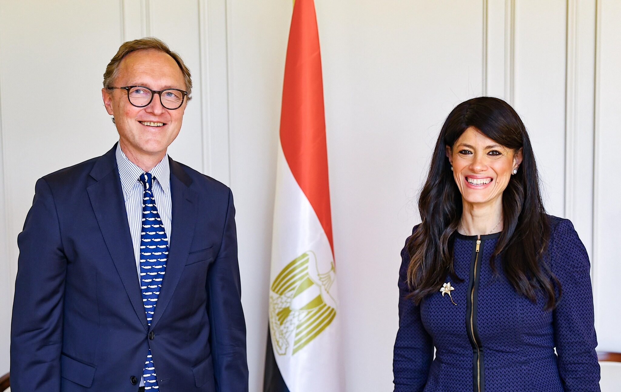 وزيرة التخطيط تبحث مع سفير دولة لاتفيا في مصر تعزيز سبل التعاون المشترك وزيرة التخطيط تبحث مع سفير دولة لاتفيا في مصر تعزيز سبل التعاون المشترك