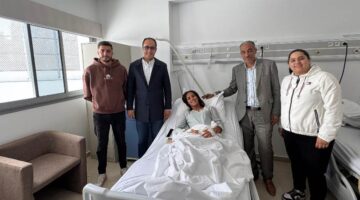 وصال العساوي تجري جراحة الرباط الصليبي للركبة