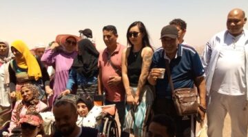 وفد شبابي لذوى الهمم يزور المزارات السياحية فى أسوان ..صور