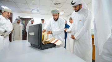 وفدٌ إماراتي يطّلع على تجربة هيئة الوثائق والمحفوظات الوطنية
