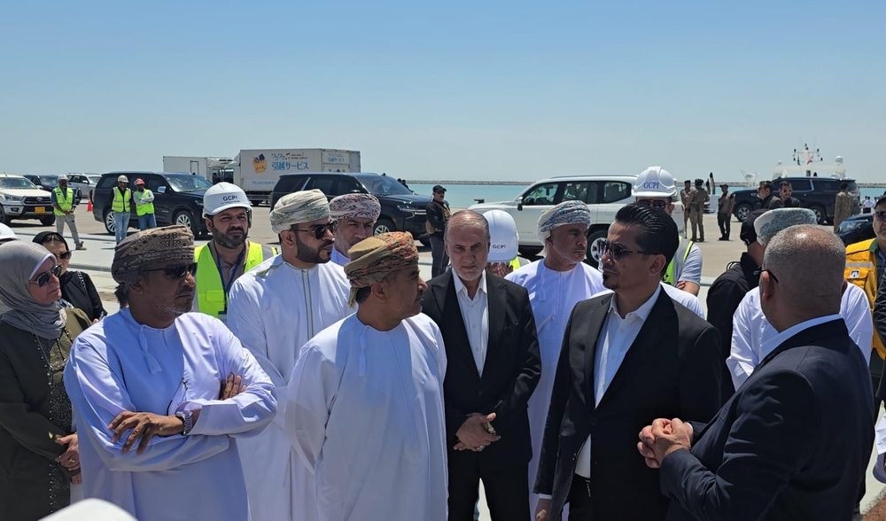 وفدٌ عُماني يزور ميناء الفاو الكبير بالعراق وفدٌ عُماني يزور ميناء الفاو الكبير بالعراق