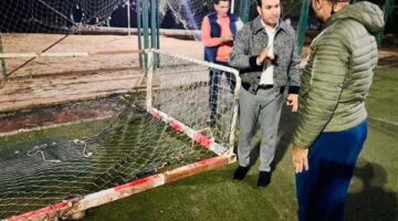 وقف مدير مركز شباب كفر البطيخ وتجميد الملاعب بسبب الخطورة في دمياط