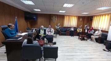 وكيل صحة البحيرة يستقبل فريق الإدارة العامة لسلامة المرضى