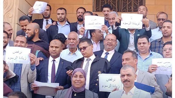 وكيل نقابة المحامين لـ«الجمهور»: رفضنا مقترحات العدل لإنهاء الوقفات الاحتجاجية وكيل نقابة المحامين لـ«الجمهور»: رفضنا مقترحات العدل لإنهاء الوقفات الاحتجاجية