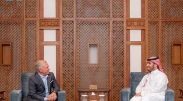 ولي العهد السعودي يبحث مع العاهل الأردني بجدة الملفات المتعلقة بأمن واستقرار المنطقة
