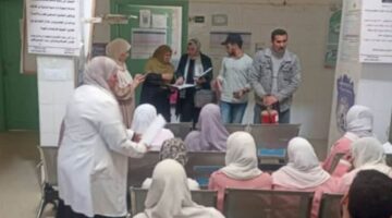 إدارة السلامة المهنية بشمال سيناء تجري تدريبات في مركز طب الأسرة ببئر العبد