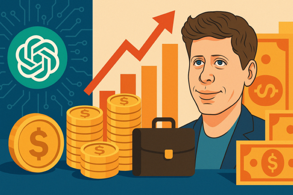 يتقاضى 6 آلاف دولار ويقود شركة بـ300 مليار.. ما قصة سام ألتمان و«أوبن أيه آي»؟
