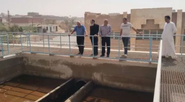 رئيس شركة مياه البحر الأحمر يتفقد فرع الكريمات.. ويؤكد تأمين وصول المياه للمواطنين