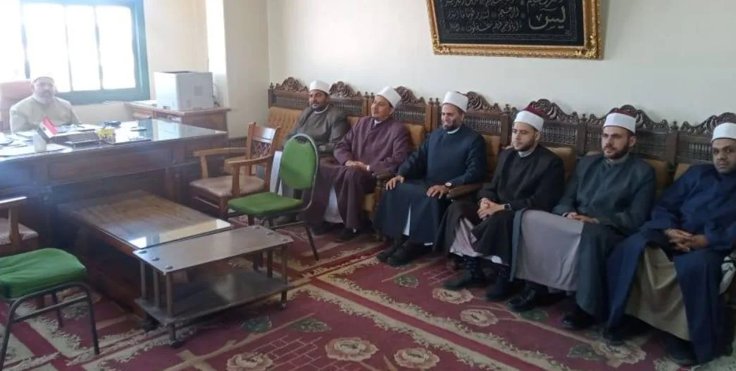 وكيل أوقاف بورسعيد يؤكد عدم التهاون مع أي تقصير.. ويشدد على الالتزام بالزي الأزهري وكيل أوقاف بورسعيد يؤكد عدم التهاون مع أي تقصير.. ويشدد على الالتزام بالزي الأزهري