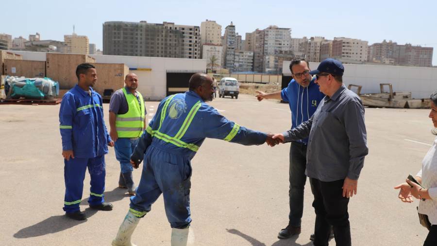 رئيس الصرف الصحي بالإسكندرية يتابع جاهزية محطات العجمي والكيلو 21 رئيس الصرف الصحي بالإسكندرية يتابع جاهزية محطات العجمي والكيلو 21