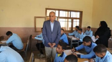 محافظ المنيا يوجه بتطوير مدرسة أبو قرقاص الثانوية العسكرية الصناعية
